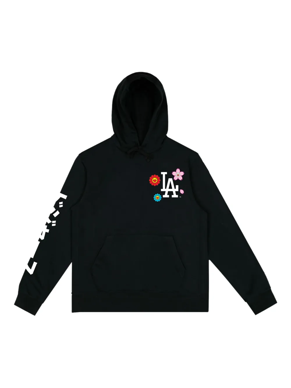 Худи с цветочным принтом из коллаборации с LA Dodgers Takashi Murakami, черный
Худи с цветочным принтом из коллаборации с LA Dodgers Takashi Murakami, черный
