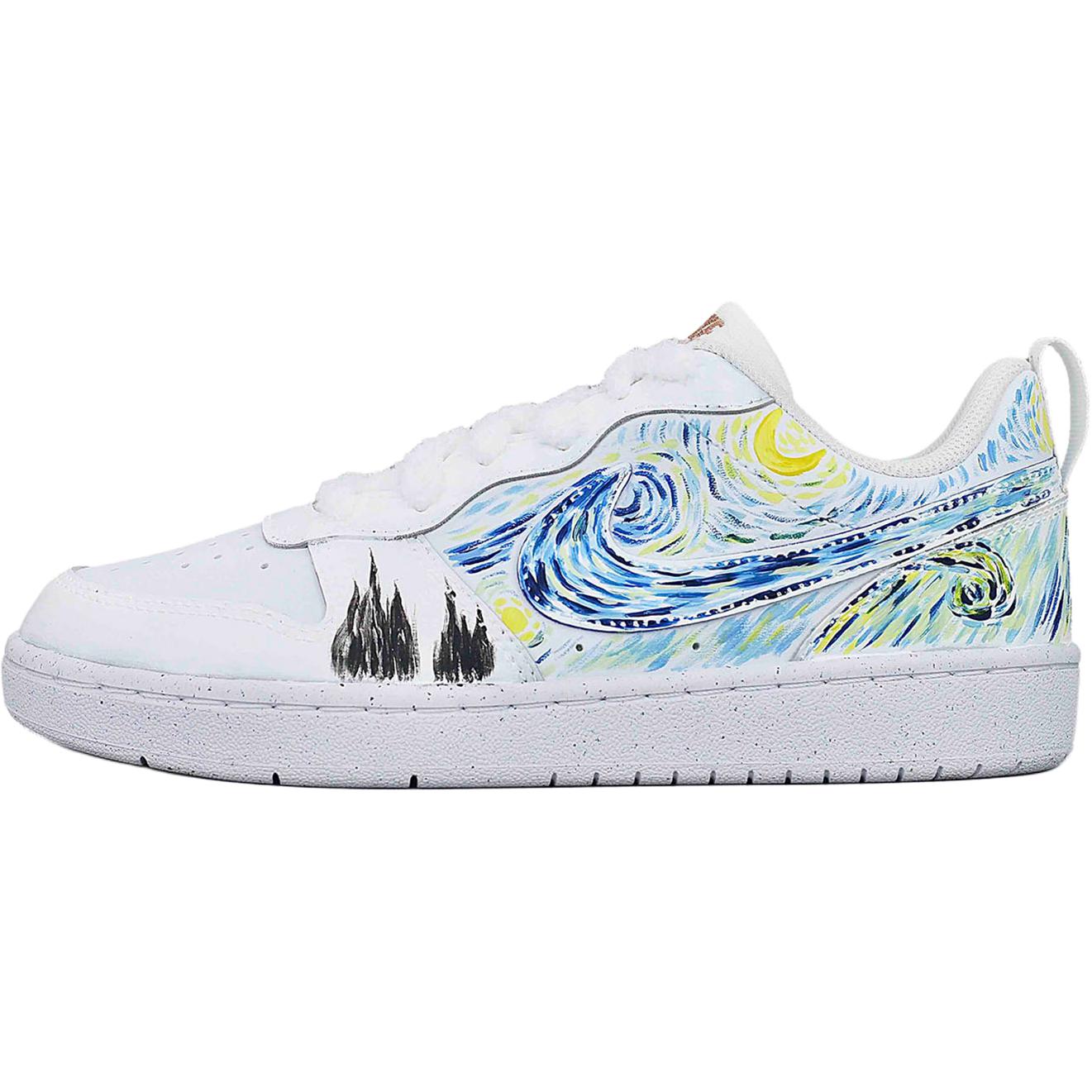 Court Borough Starry Night нескользящие амортизирующие износостойкие низкие детские скейтбординг кроссовки Nike, белый
Court Borough Starry Night нескользящие амортизирующие износостойкие низкие детские скейтбординг кроссовки Nike, белый