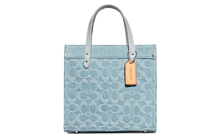 Сумка-шоппер из полевой ткани на плечо через тело маленького размера для женщин синий COACH
Сумка-шоппер из полевой ткани на плечо через тело маленького размера для женщин синий COACH