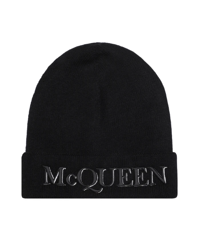 Шапка Бини в рубчик aw22 Alexander Mcqueen, черный
Шапка Бини в рубчик aw22 Alexander Mcqueen, черный