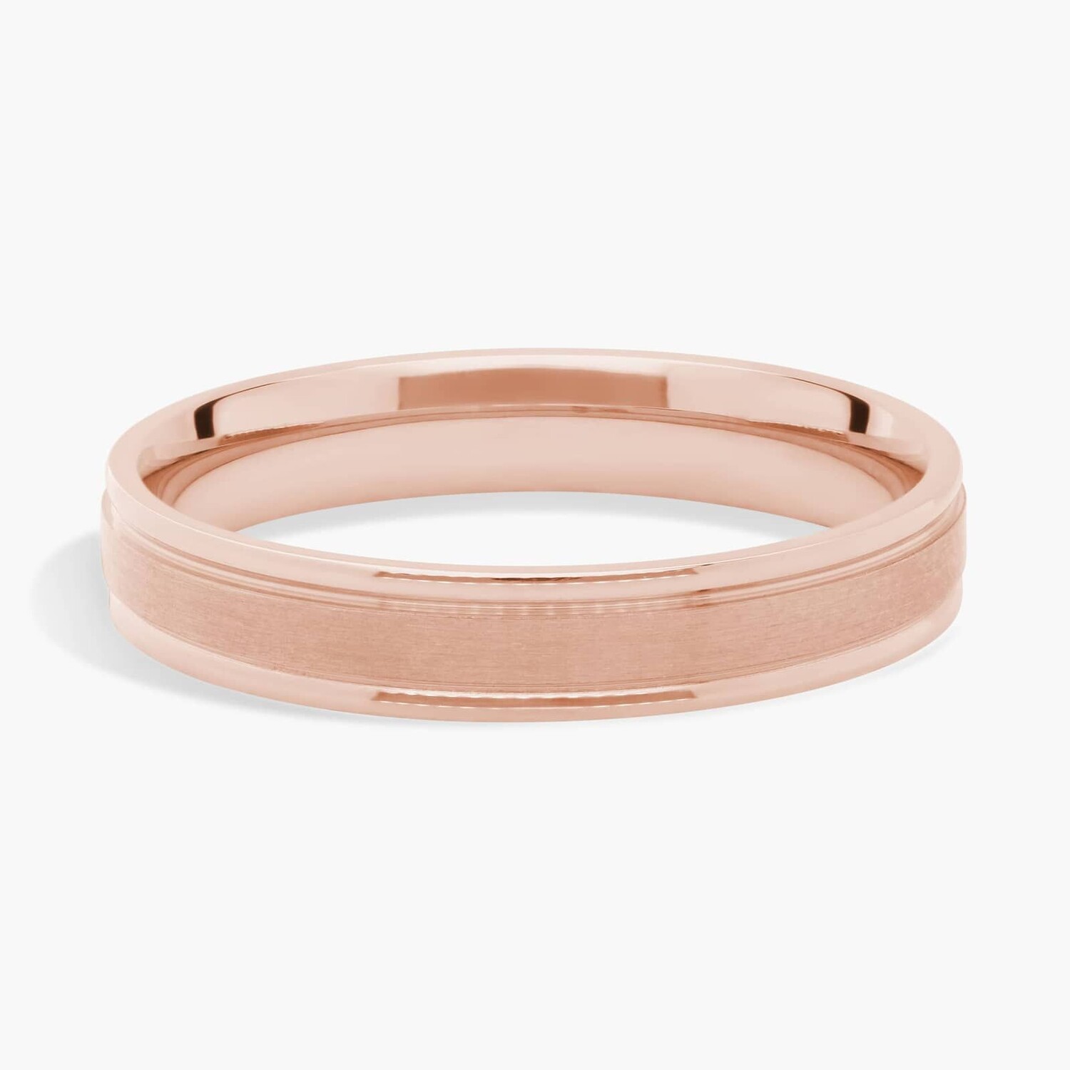 Обручальное кольцо с матовой инкрустацией из 18-каратного розового золота (4 мм) Blue Nile
Обручальное кольцо с матовой инкрустацией из 18-каратного розового золота (4 мм) Blue Nile