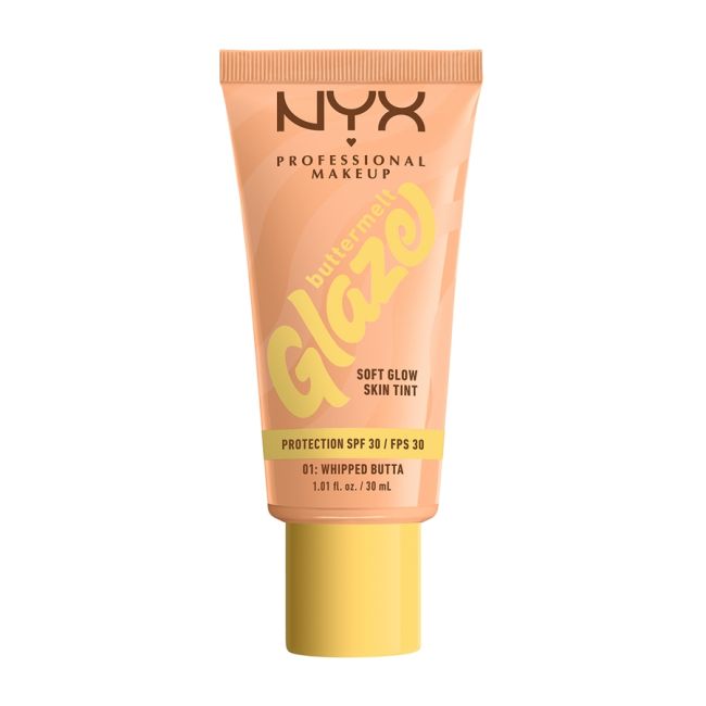 Мягкая тональная основа Buttermelt glaze spf 30 NYX Professional Makeup, цвет whipped butta, 30 мл
Мягкая тональная основа Buttermelt glaze spf 30 NYX Professional Makeup, цвет whipped butta, 30 мл