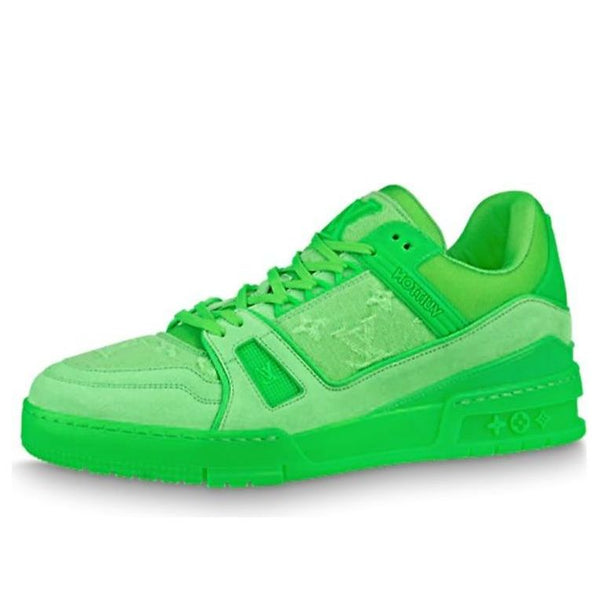 Кроссовки x virgin abloh trainer sneakers 'neon green with monogram fabric' Louis Vuitton, зеленый
Кроссовки x virgin abloh trainer sneakers 'neon green with monogram fabric' Louis Vuitton, зеленый