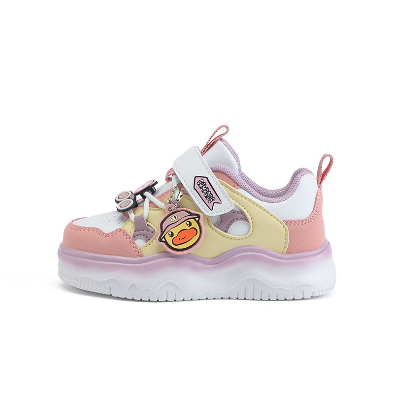 Детские кроссовки для скейтбординга с низким верхом, устойчивые к истиранию, для детей от 3 до 7 лет B.Duck, белый/розовый/желтый
Детские кроссовки для скейтбординга с низким верхом, устойчивые к истиранию, для детей от 3 до 7 лет B.Duck, белый/розовый/желтый