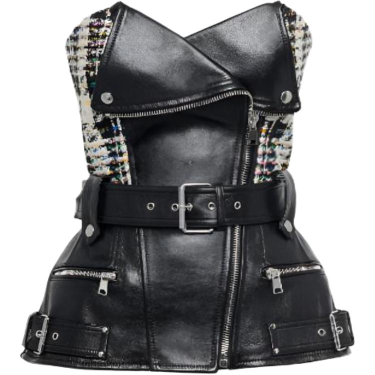 Топ без бретелей женский Alexander McQueen, черный
Топ без бретелей женский Alexander McQueen, черный