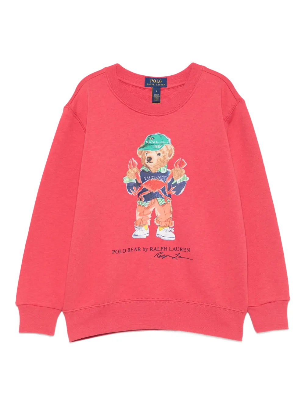 Флисовая толстовка Bear Polo Ralph Lauren Kids, красный
Флисовая толстовка Bear Polo Ralph Lauren Kids, красный