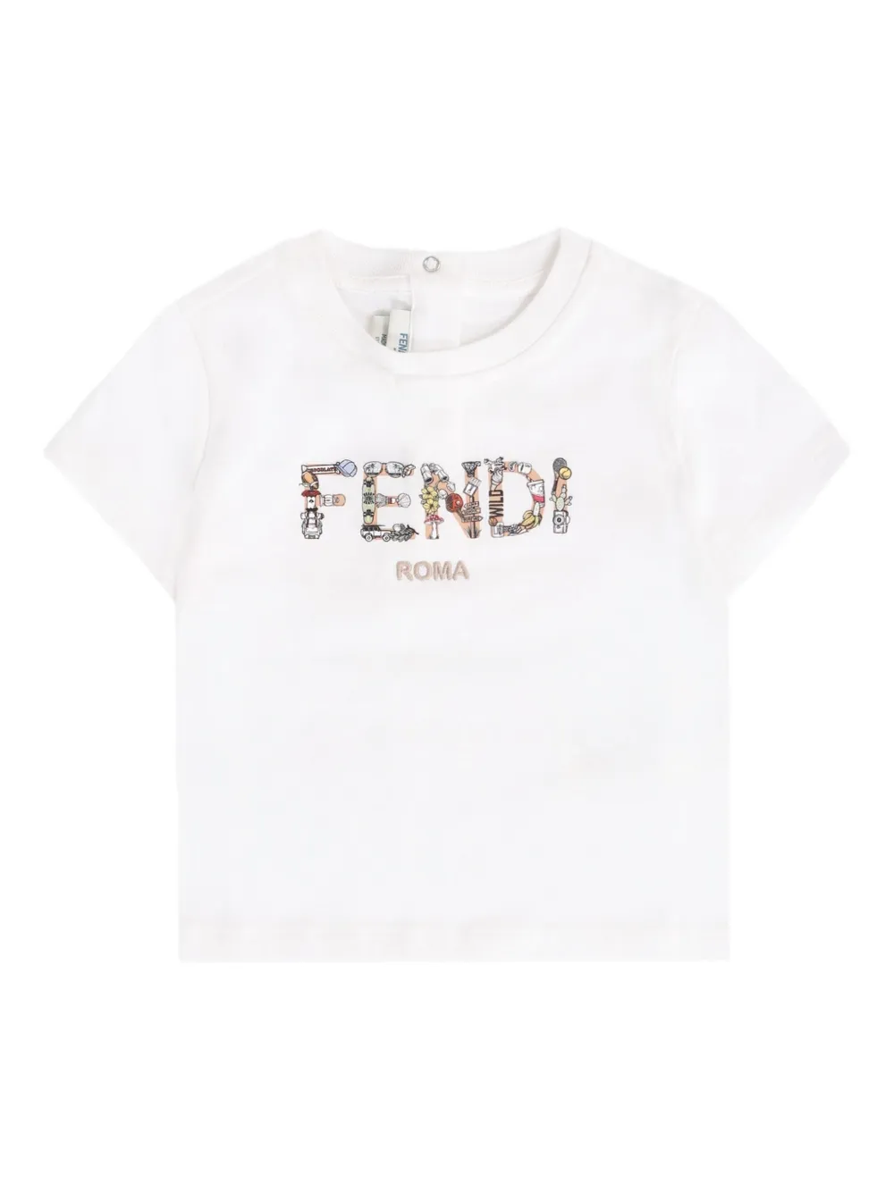 Футболка с логотипом FENDI KIDS, белый
Футболка с логотипом FENDI KIDS, белый