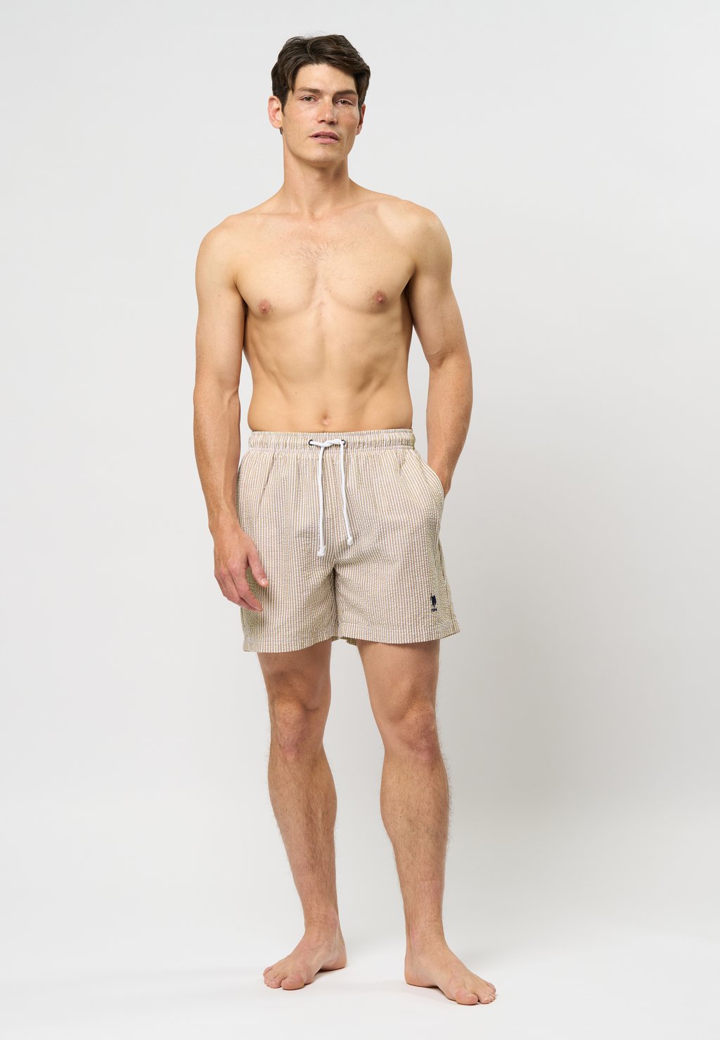 Шорты для плавания U.S. Polo Assn., бежевый
Шорты для плавания U.S. Polo Assn., бежевый