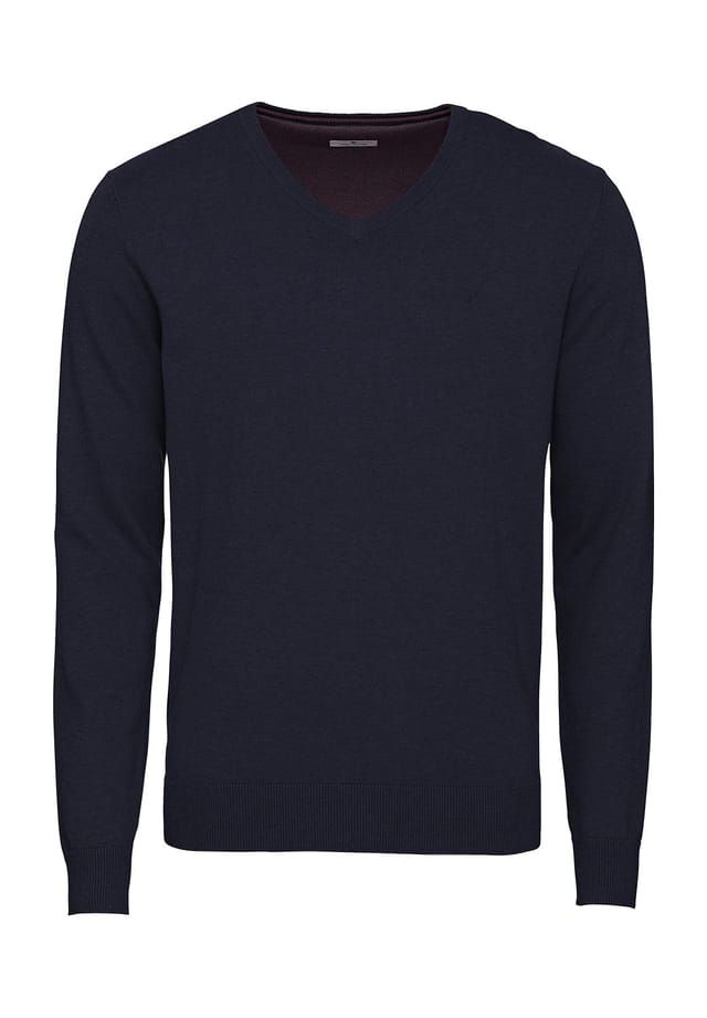 Свитер с V-образным вырезом Tom Tailor, цвет 13160 knitted nav
Свитер с V-образным вырезом Tom Tailor, цвет 13160 knitted nav