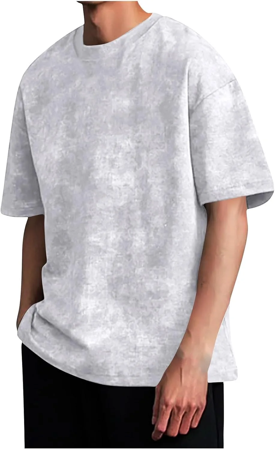 Oversized Grunge Suede футболка для мужчин, короткий рукав, свободный крой Xiaojmake
Oversized Grunge Suede футболка для мужчин, короткий рукав, свободный крой Xiaojmake