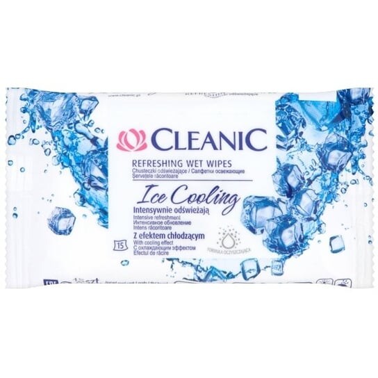 Освежающие салфетки Ice Cooling, 15 шт. Cleanic
Освежающие салфетки Ice Cooling, 15 шт. Cleanic