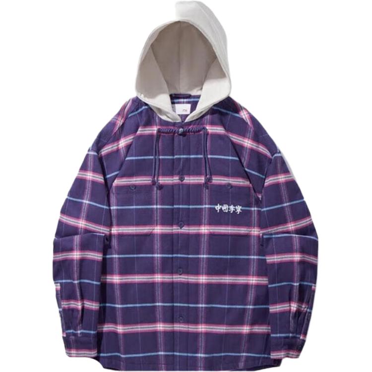 Пуховик мужской фиолетовый клетка LiNing, синий/фиолетовый
Пуховик мужской фиолетовый клетка LiNing, синий/фиолетовый