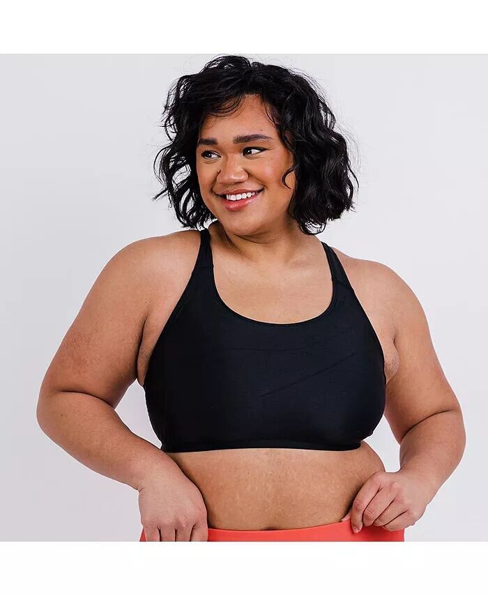 Женский бюстгальтер для плавания с открытой спиной и съемными чашками больших размеров Calypsa, черный
Женский бюстгальтер для плавания с открытой спиной и съемными чашками больших размеров Calypsa, черный