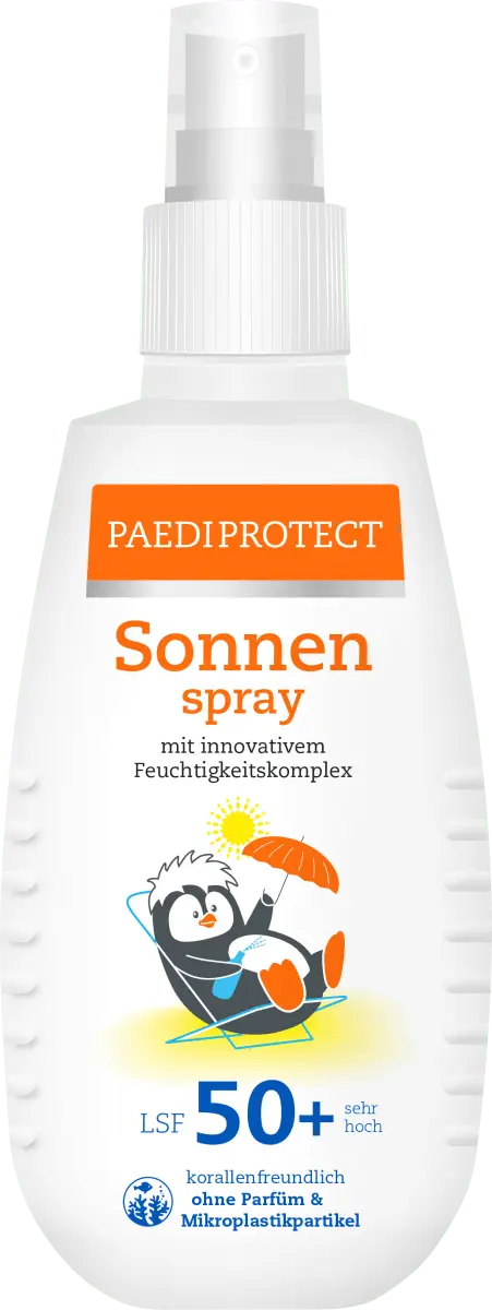 Спрей солнцезащитный SPF 50+ без отдушек 150мл PAEDIPROTECT
Спрей солнцезащитный SPF 50+ без отдушек 150мл PAEDIPROTECT