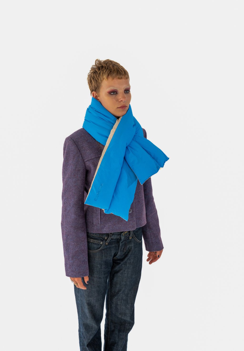 Шарф GINNY Expatrié, светло-голубой 
Шарф GINNY Expatrié, светло-голубой