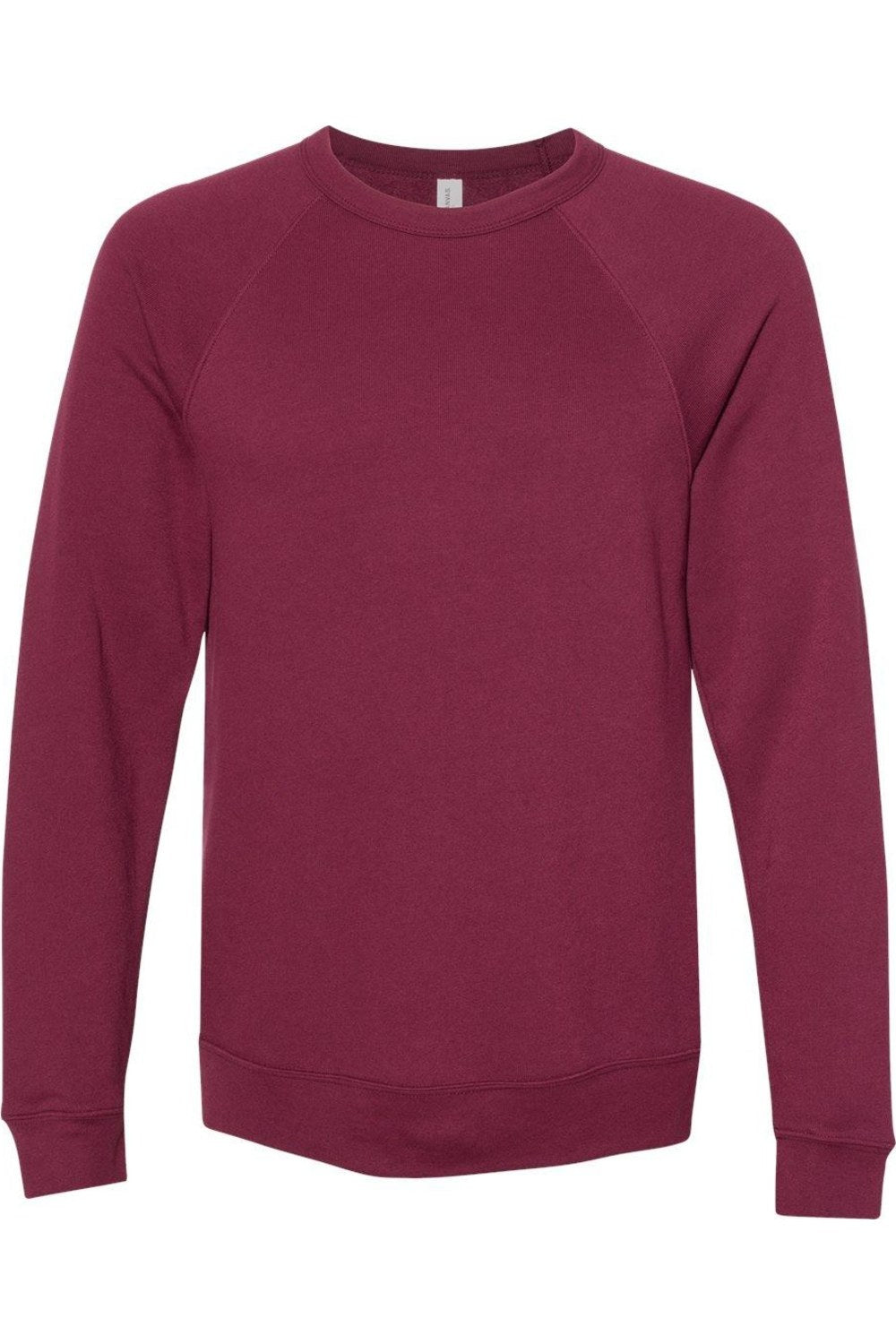 Толстовка BELLA + CANVAS из флисовой губки с круглым вырезом и рукавами реглан, бордовый
Толстовка BELLA + CANVAS из флисовой губки с круглым вырезом и рукавами реглан, бордовый