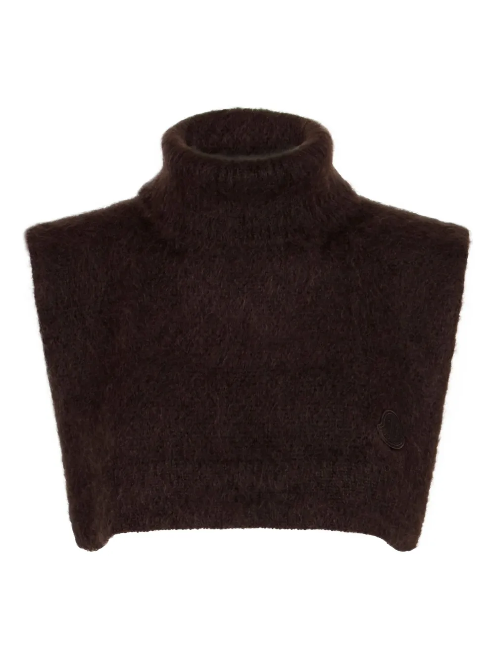 Укороченный топ с высоким воротом MONCLER, коричневый
Укороченный топ с высоким воротом MONCLER, коричневый