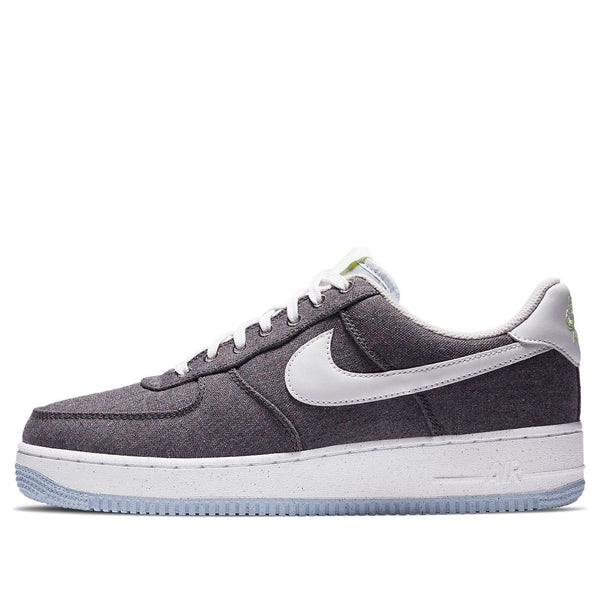 Кроссовки air force 1 low '07 'recycled canvas pack - iron grey' Nike, серый 
Кроссовки air force 1 low '07 'recycled canvas pack - iron grey' Nike, серый