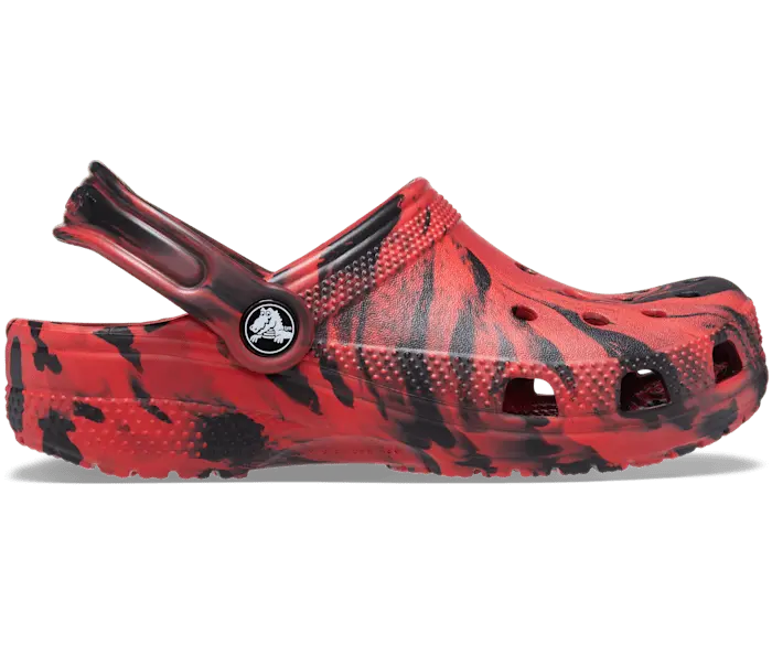 Классические мраморные сабо Crocs для малышей, цвет Pepper / Black
Классические мраморные сабо Crocs для малышей, цвет Pepper / Black
