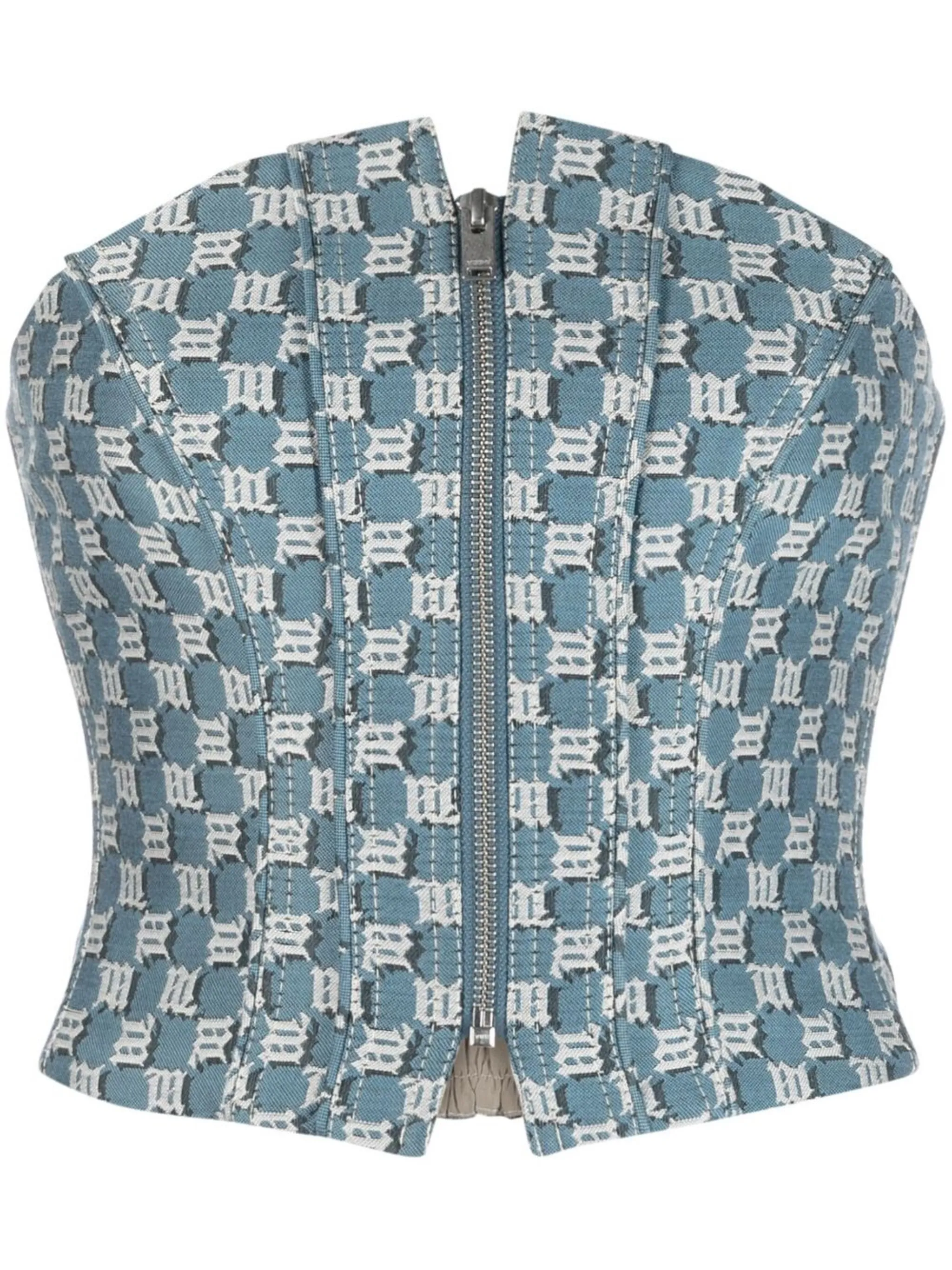 Жаккардовый топ с монограммой Misbhv, синий
Жаккардовый топ с монограммой Misbhv, синий