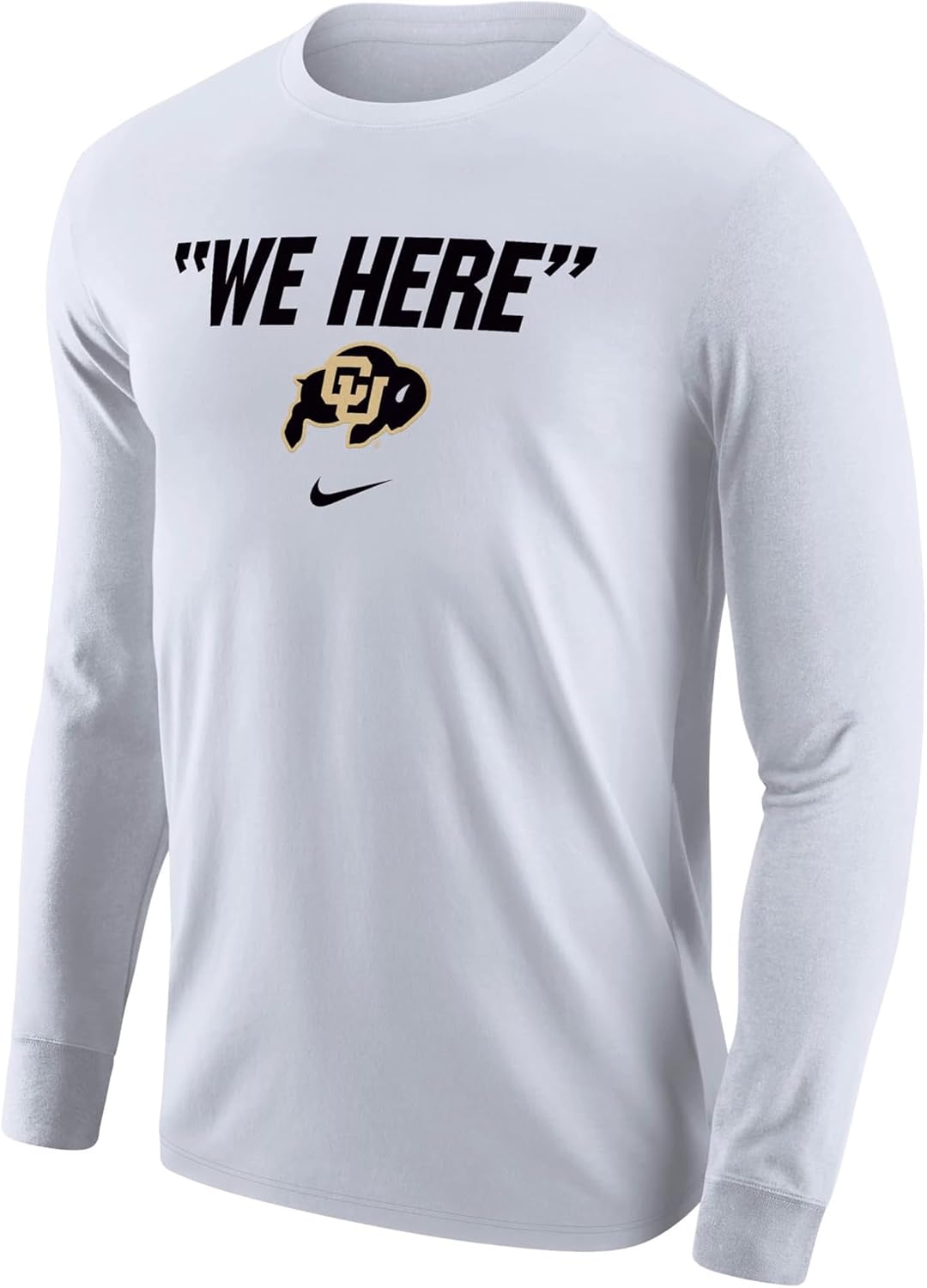 Мужская футболка Nike Colorado Buffaloes We Here с длинным рукавом, White, Белый, Мужская футболка Nike Colorado Buffaloes We Here с длинным рукавом, White
Мужская футболка Nike Colorado Buffaloes We Here с длинным рукавом, White, Белый, Мужская футболка Nike Colorado Buffaloes We Here с длинным рукавом, White