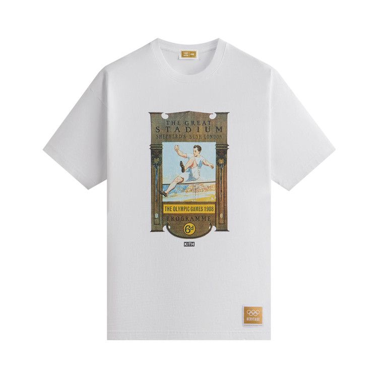 Футболка Kith For Olympics Heritage London 1908 Vintage Tee, White
Футболка Kith For Olympics Heritage London 1908 Vintage Tee, White