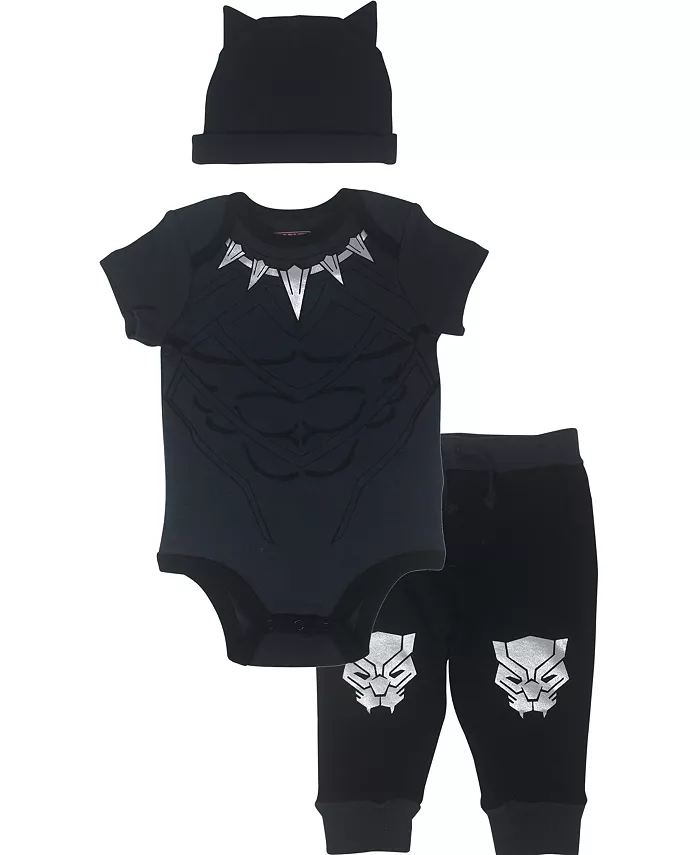 Детский костюм для мальчиков: комбинезон, штаны и шапка (3 предмета) Avengers, черный
Детский костюм для мальчиков: комбинезон, штаны и шапка (3 предмета) Avengers, черный