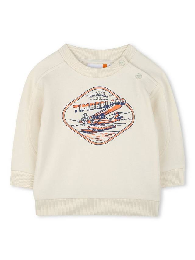 Детская толстовка с логотипом baby Timberland, кремовый
Детская толстовка с логотипом baby Timberland, кремовый