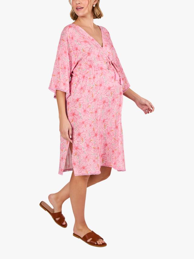 Платье для беременных в цветочек JoJo Maman Bébé, розовый
Платье для беременных в цветочек JoJo Maman Bébé, розовый