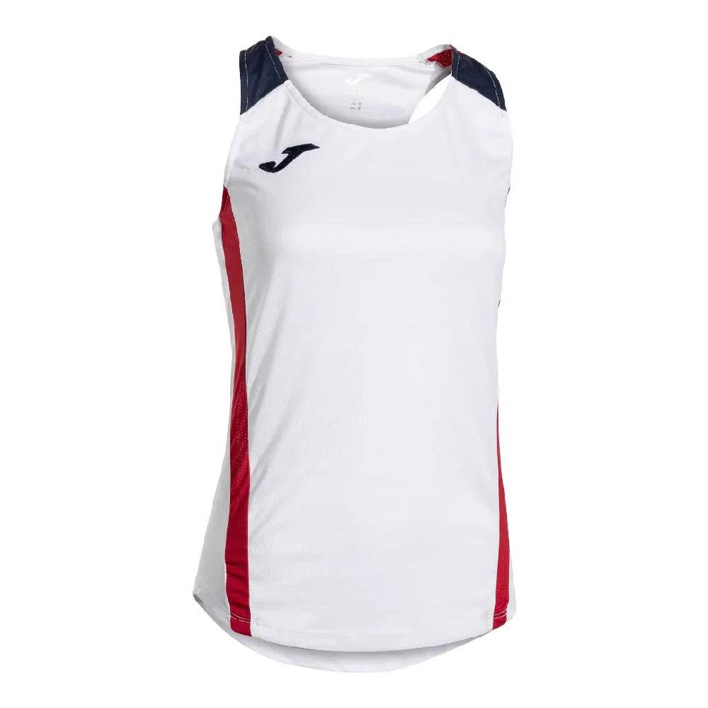 Футболка без рукавов спортивная Joma Montreal, белый 
Футболка без рукавов спортивная Joma Montreal, белый