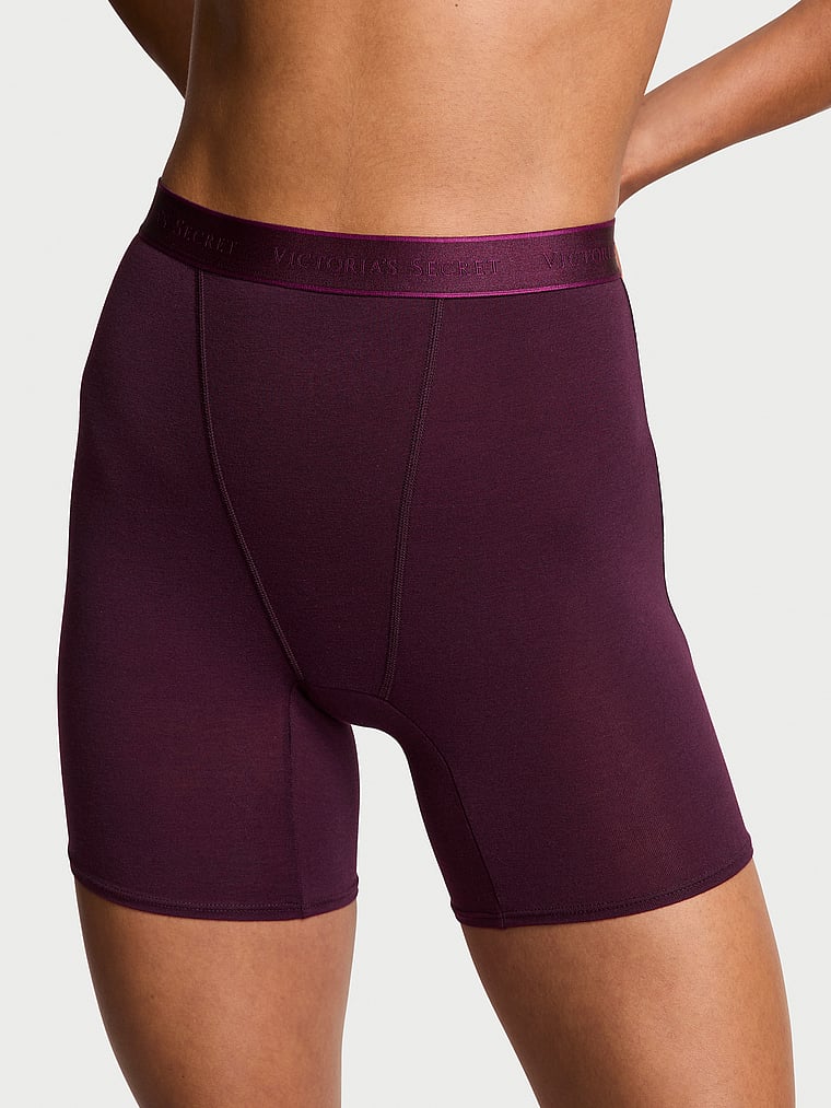 Хлопковые трусы-боксеры с высокой талией и логотипом Cotton, cotton winter wine
Хлопковые трусы-боксеры с высокой талией и логотипом Cotton, cotton winter wine