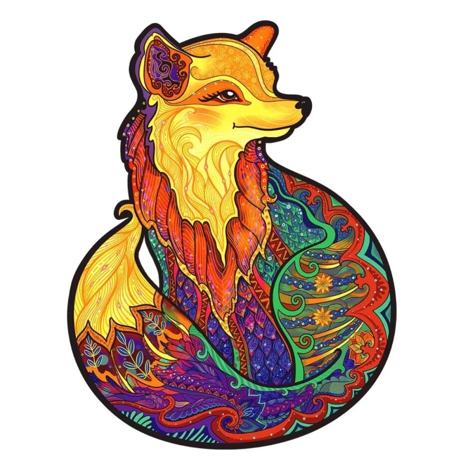 Очаровательный деревянный пазл с изображением лисицы 100 деталей Унидрагон UNIDRAGON
Очаровательный деревянный пазл с изображением лисицы 100 деталей Унидрагон UNIDRAGON