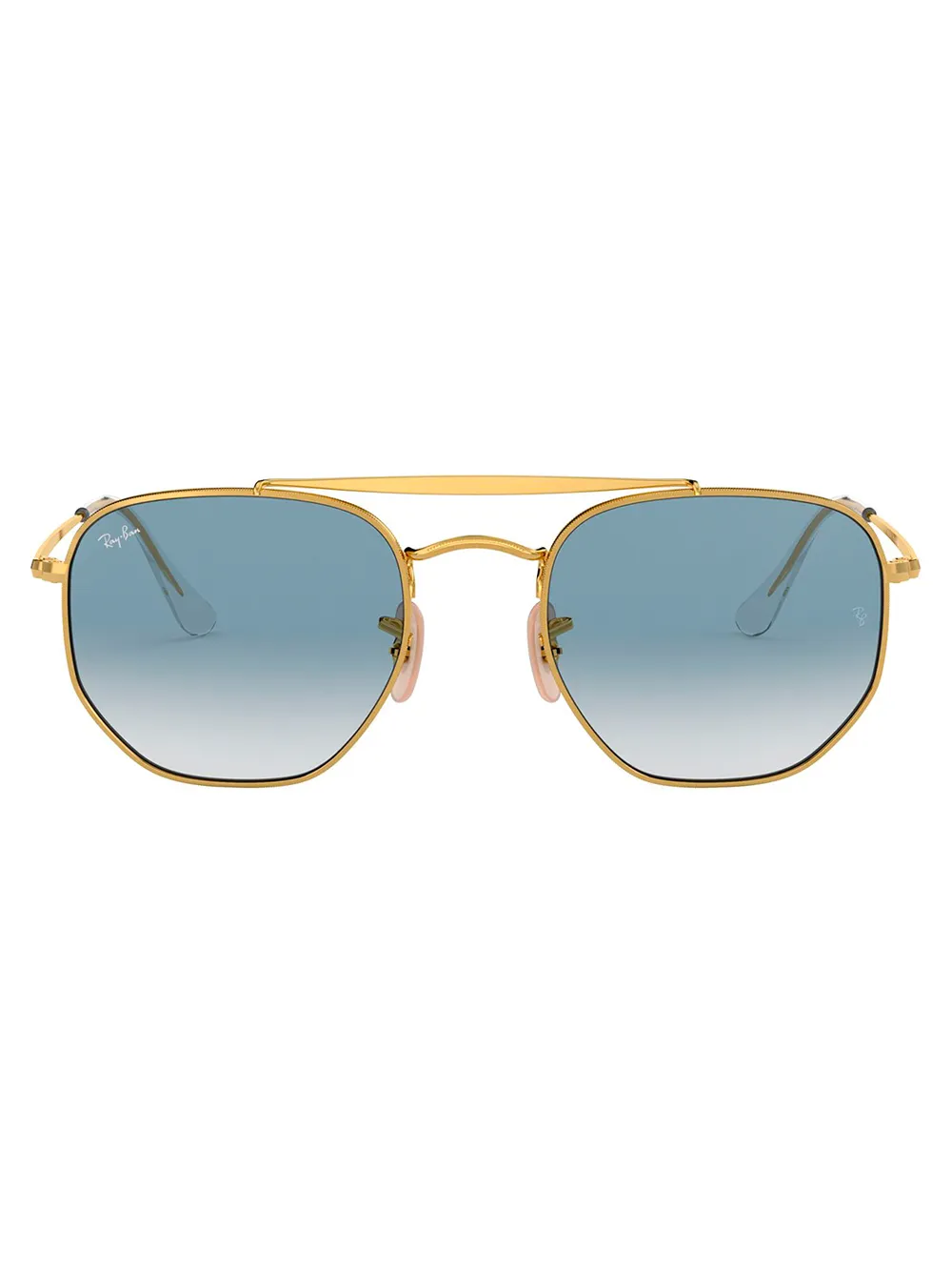 Солнцезащитные очки-авиаторы Ray-Ban, металлик 
Солнцезащитные очки-авиаторы Ray-Ban, металлик