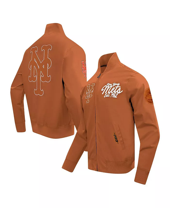 Мужская коричневая куртка New York Mets Paint The City Twill на молнии Pro Standard
Мужская коричневая куртка New York Mets Paint The City Twill на молнии Pro Standard