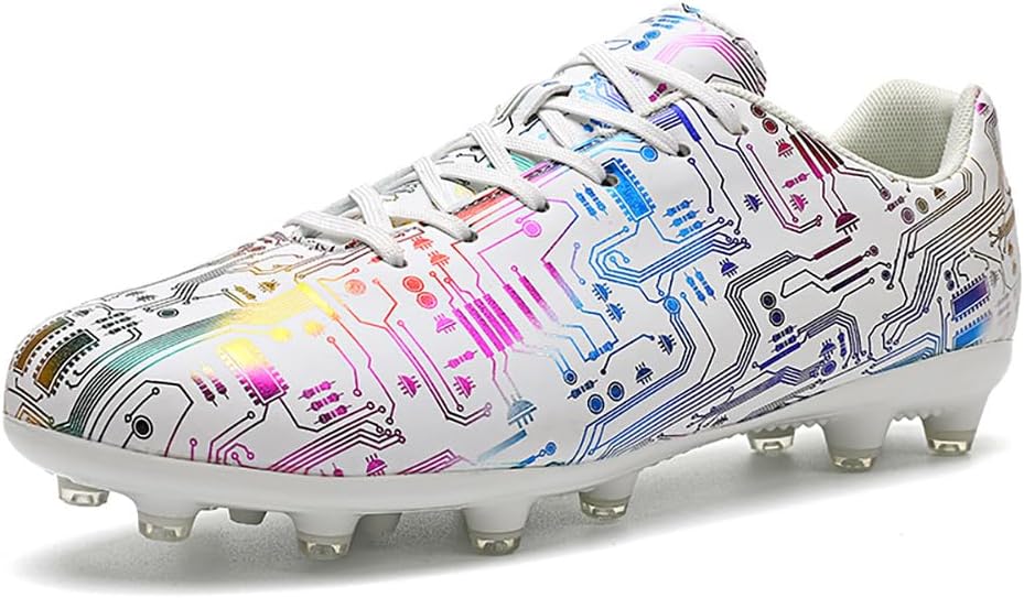 Легкие тренировочные кроссовки Mehlvdoy Unisex AG с шипами, противоскользящие, износостойкие, для футбола и соккера, белый
Легкие тренировочные кроссовки Mehlvdoy Unisex AG с шипами, противоскользящие, износостойкие, для футбола и соккера, белый