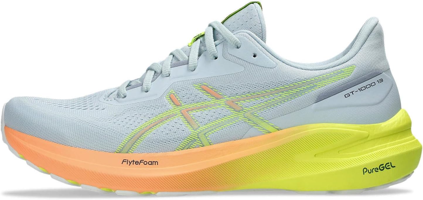 Беговые кроссовки Asics GT-1000 13 для мужчин, желтый/серый
Беговые кроссовки Asics GT-1000 13 для мужчин, желтый/серый