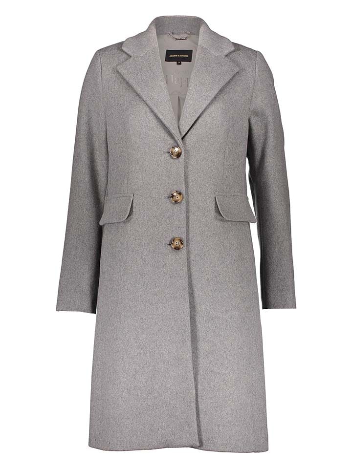 Шерстяная куртка More & More Wollmantel, серый 
Шерстяная куртка More & More Wollmantel, серый