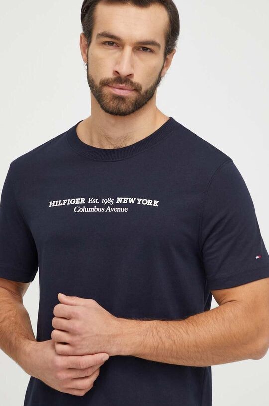 Хлопковая футболка Tommy Hilfiger, темно-синий
Хлопковая футболка Tommy Hilfiger, темно-синий