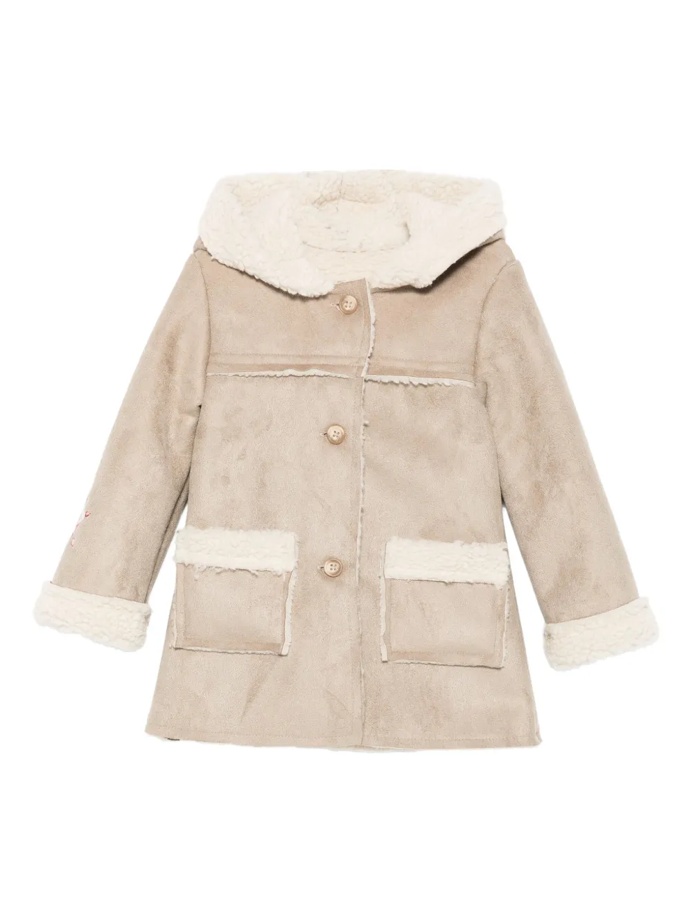 Пальто с капюшоном и цветочным принтом Lapin House, нейтральный
Пальто с капюшоном и цветочным принтом Lapin House, нейтральный