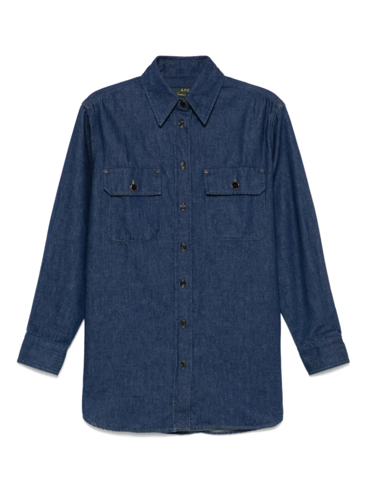 Рубашка Mare из коллаборации с Anastasia Barbieri A.P.C., синий
Рубашка Mare из коллаборации с Anastasia Barbieri A.P.C., синий