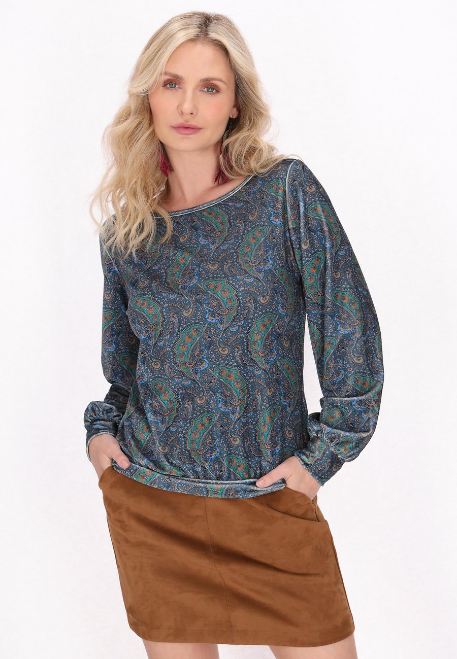 Блуза usha Blouse, Blue Multicolor/Light Grey
Блуза usha Blouse, Blue Multicolor/Light Grey