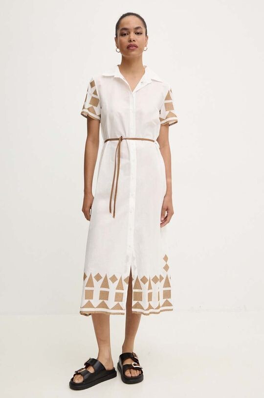 Хлопковое платье Answear Lab, белый
Хлопковое платье Answear Lab, белый