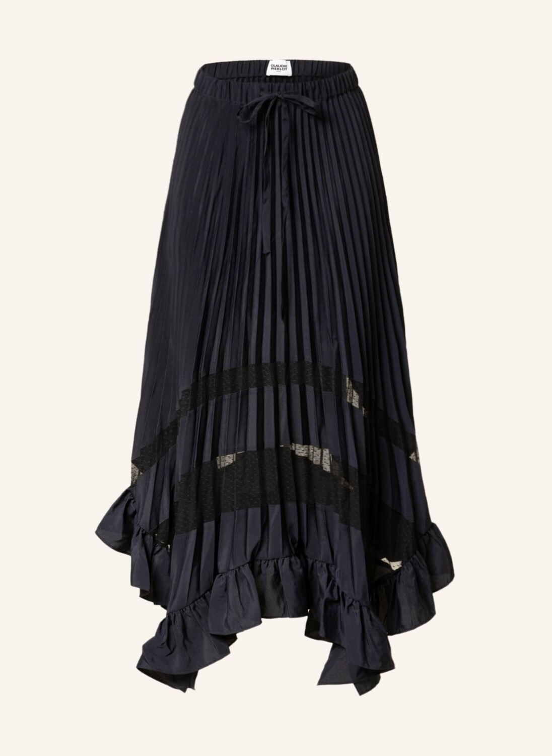 Юбка CLAUDIE PIERLOT mit Volants, темно-синий
Юбка CLAUDIE PIERLOT mit Volants, темно-синий