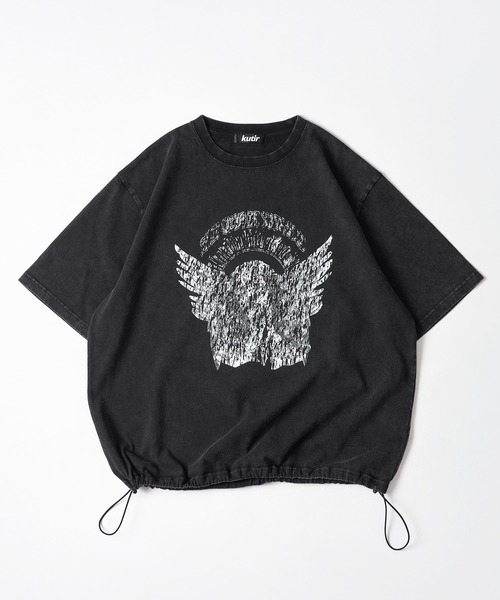 Футболка на шнуровке в винтажном стиле Kutir, черный
Футболка на шнуровке в винтажном стиле Kutir, черный