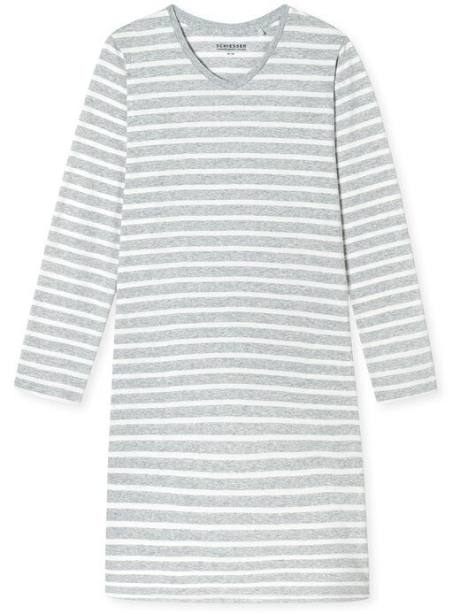 Ночная рубашка в повседневном стиле Schiesser, серый
Ночная рубашка в повседневном стиле Schiesser, серый