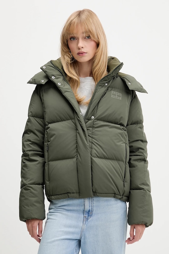 Пуховик Tommy Jeans, зеленый
Пуховик Tommy Jeans, зеленый