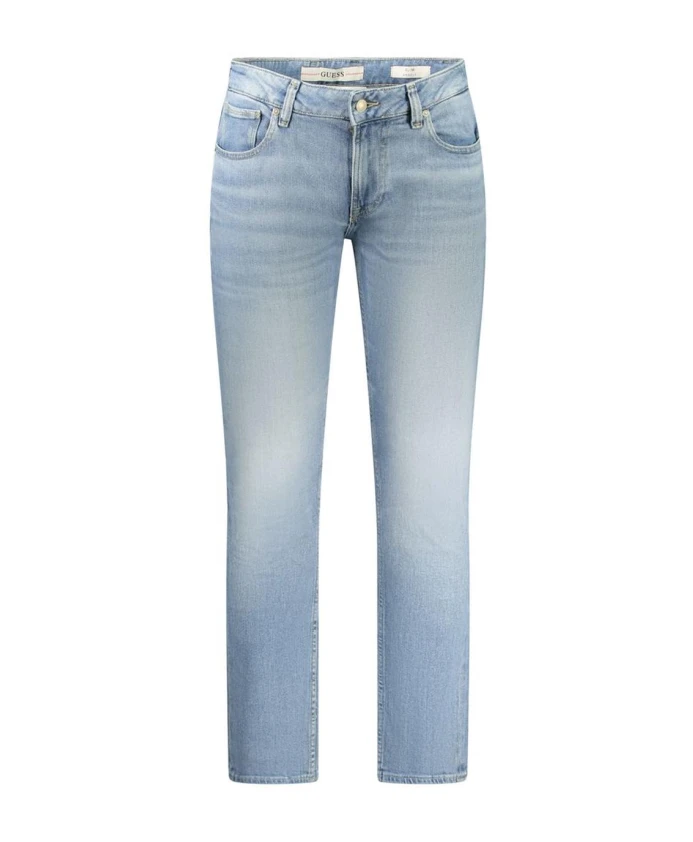 Узкие джинсы из выстиранного денима с пятью карманами. Guess, синий
Узкие джинсы из выстиранного денима с пятью карманами. Guess, синий