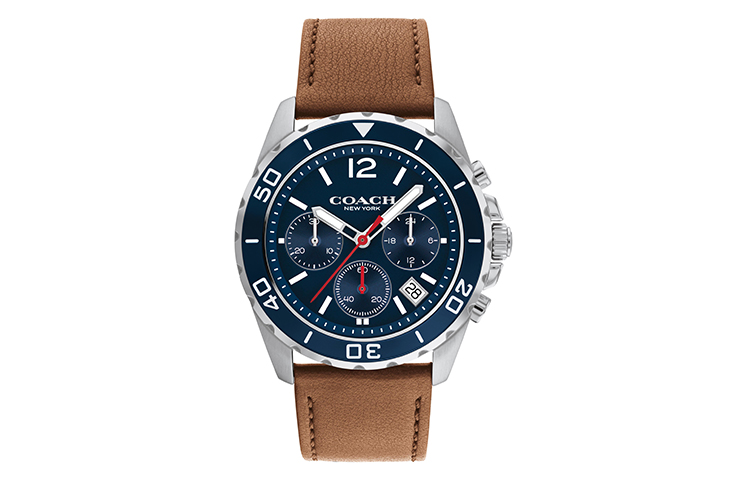 KENT Мужские часы с кварцевым механизмом, синим циферблатом и браслетом из нержавеющей стали COACH
KENT Мужские часы с кварцевым механизмом, синим циферблатом и браслетом из нержавеющей стали COACH