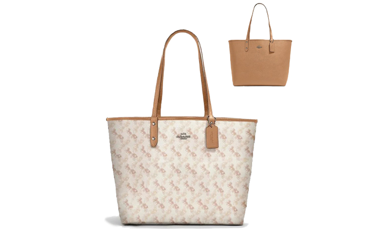 Городская сумка из ПВХ в технике пэчворк, холщовая сумка-шоппер, женская ручная сумка через плечо бежево-коричневого цвета COACH
Городская сумка из ПВХ в технике пэчворк, холщовая сумка-шоппер, женская ручная сумка через плечо бежево-коричневого цвета COACH