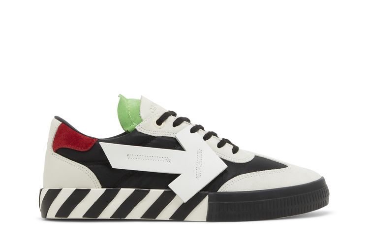 Кроссовки Off-White Floating Arrow Low Vulc Leather 'White Black Green', белый
Кроссовки Off-White Floating Arrow Low Vulc Leather 'White Black Green', белый